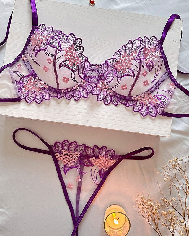 Botanic Babe Garden Embroidered Lingerie