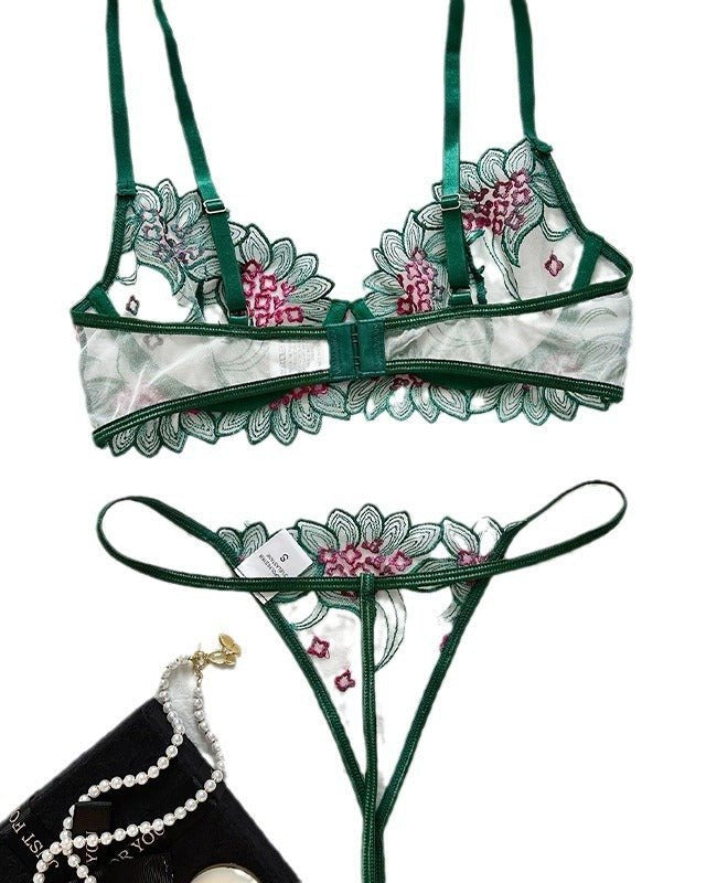 Botanic Babe Garden Embroidered Lingerie